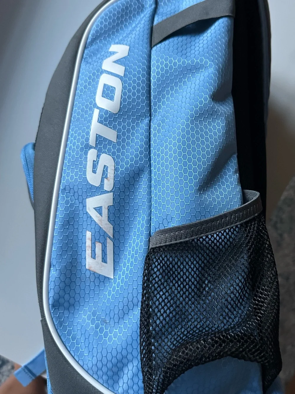 Easton Backpack Baseball Softball Light Blue